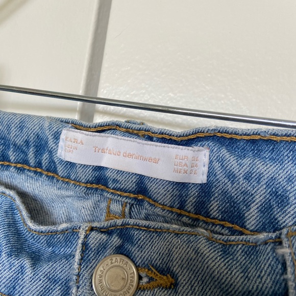 Zara Side-tie Jean 4 - Picture 6 of 6